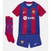 Barcelona Pedri Gonzalez #8 Replika babykläder Hemmaställ Barn 2023-24 Kortärmad (+ korta byxor)